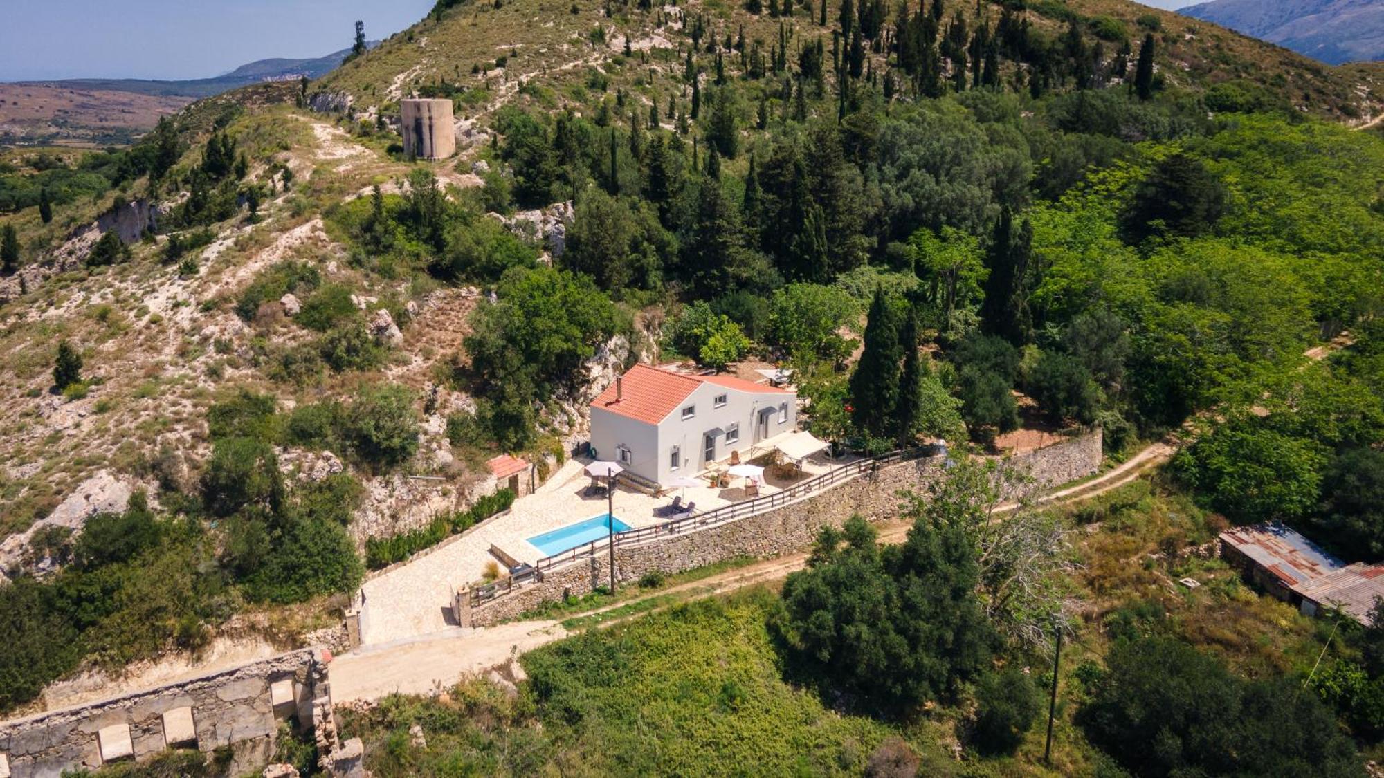 Villa Serenity Vóvikes Eksteriør billede