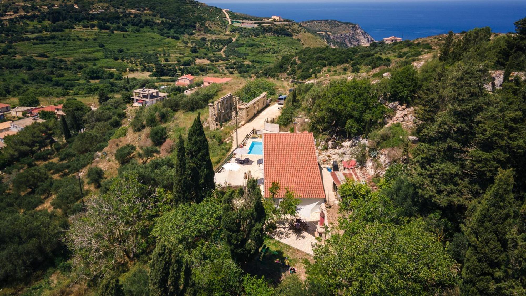 Villa Serenity Vóvikes Eksteriør billede