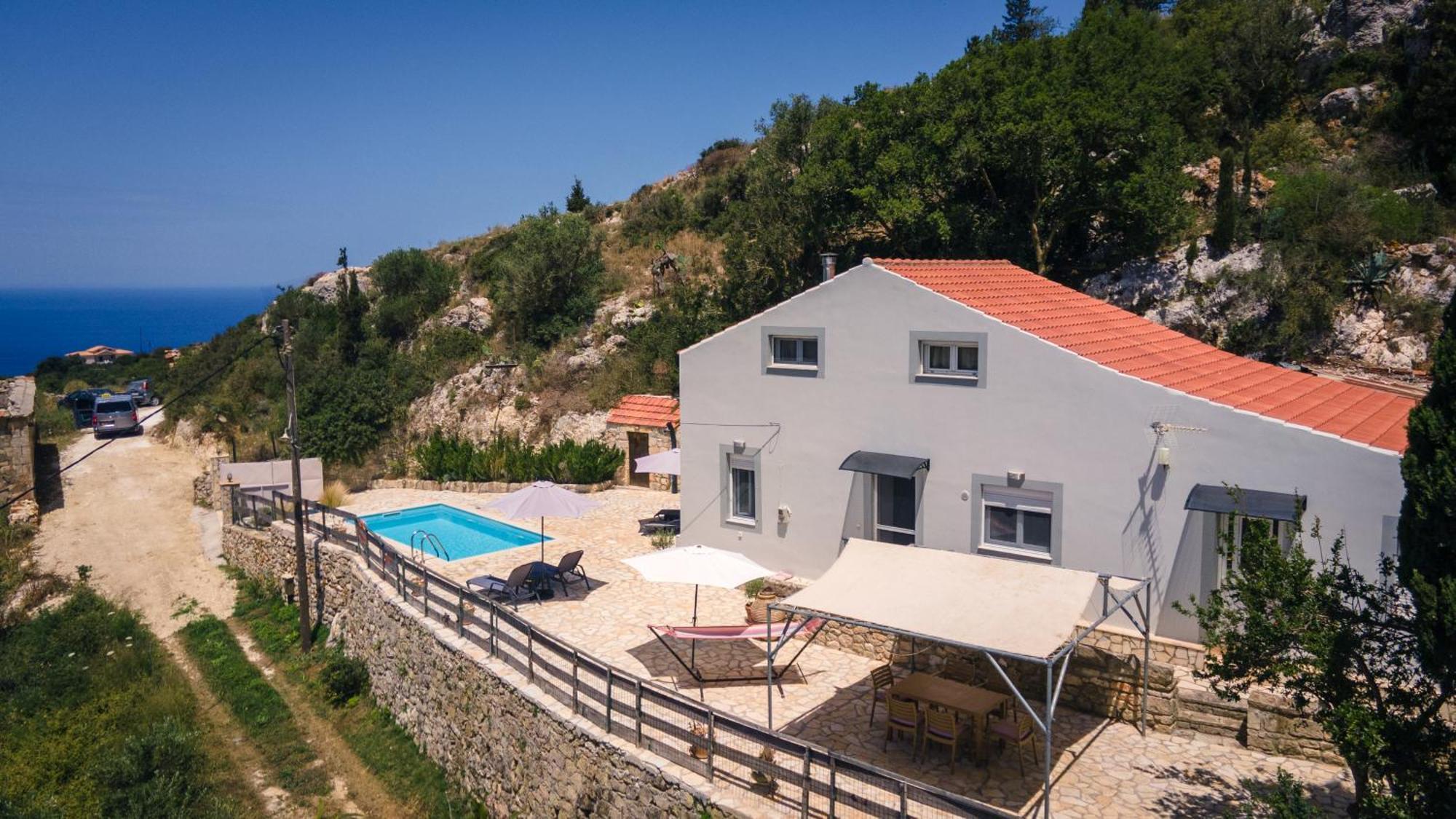 Villa Serenity Vóvikes Eksteriør billede